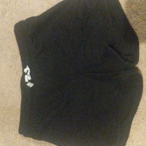 Girls black shorts with adjustable strings size 10-12